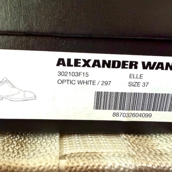 Alexander Wang Authentic Designer Leather Shoes SZ. 37 - Picture 5 of 13